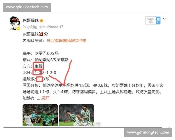 今日足球赛事深度解析与精准推荐指南